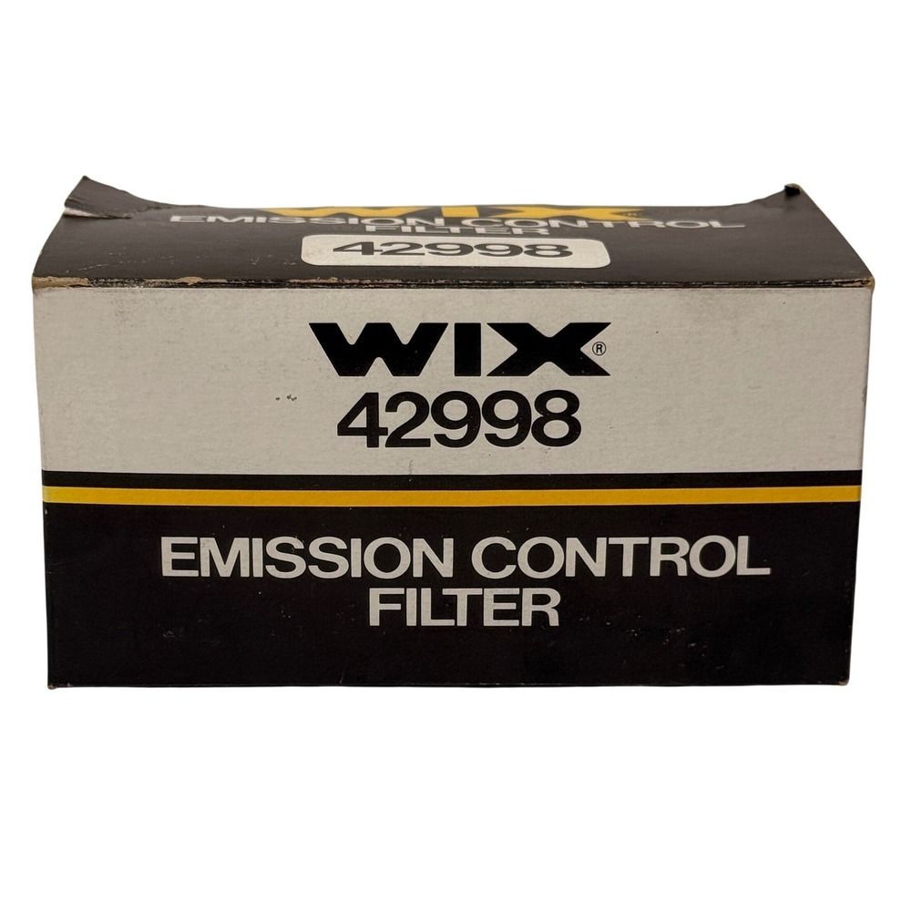 WIX‎ 42998 Emission Control Filter Yellow Round Fiber Element New in Box